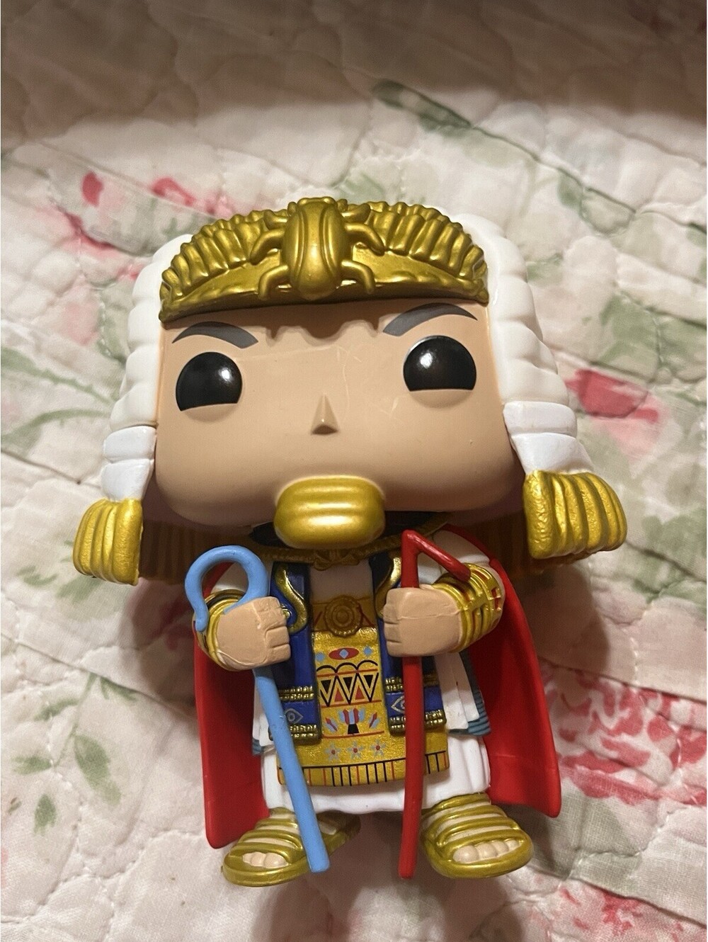 Vaulted Funko Pop Heroes Batman 1966 King Tut #187 Classic TV Series Figure